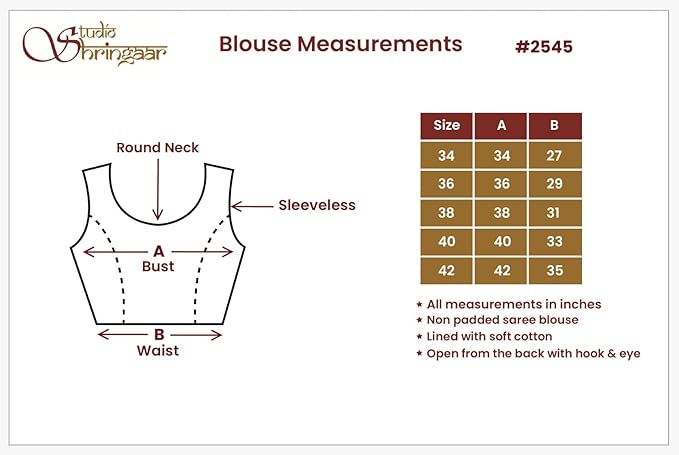 Nitya Banaras Black Sleeveless Blouse